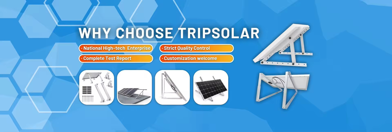 Triangular Solar Bracket
