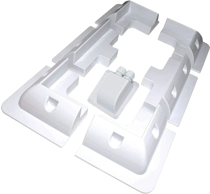ABS Brackets for Solar Panel Installation on Caravan Motor Home RV 7PCS White Black