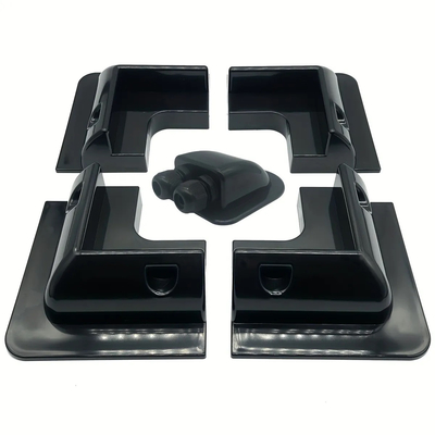 ABS Brackets for Solar Panel Installation on Caravan Motor Home RV 7PCS White Black