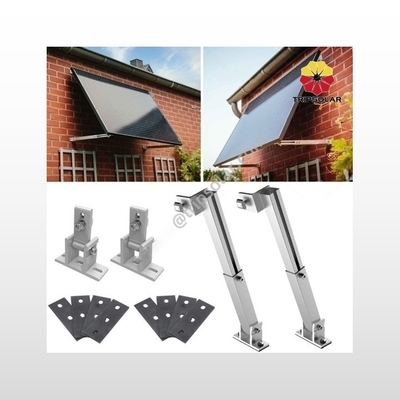 Front and Rear Leg Bracket Balcony Roof Ground Mount Solar Panel Tilt Mount Brackets