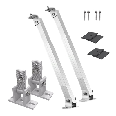 Front and Rear Leg Support Mounting Bracket for Angle Adjustable Solar Panel Racking