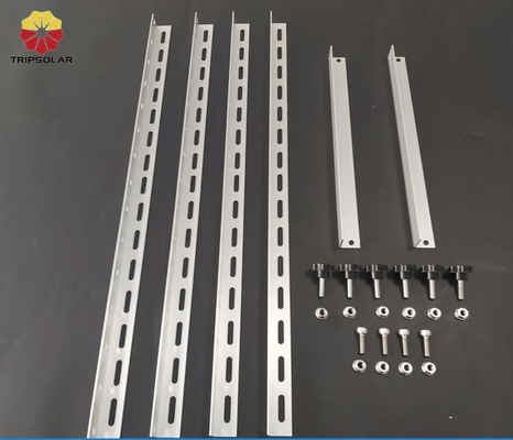 Solar Module Applicable Adjustable PV Triangle Brackets for Open Field Installation