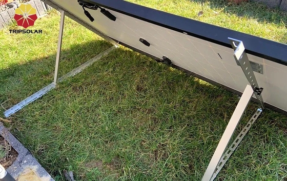 Solar Module Applicable Adjustable PV Triangle Brackets for Open Field Installation