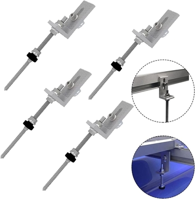 Snow Load 1.4KN/m2 M10*200 Solar Ground Screws with Aluminum Stainless Steel 304
