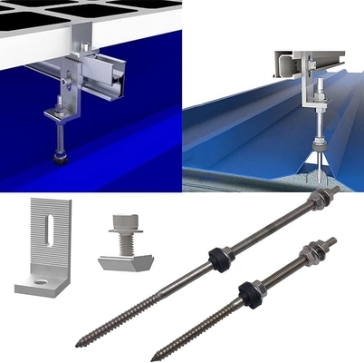 Snow Load 1.4KN/m2 M10*200 Solar Ground Screws with Aluminum Stainless Steel 304