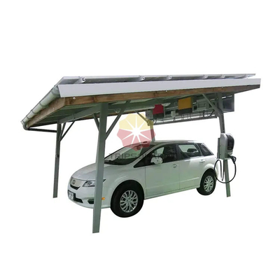 1.4KN/m2 Snow Load and 60m/s Wind Load Aluminum Structure for Solar Carport Mounting