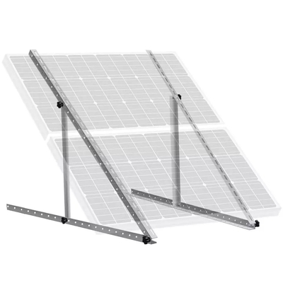 Adjustable Solar Triangular Bracket for Aluminum and Galvanized Steel Module Mounting
