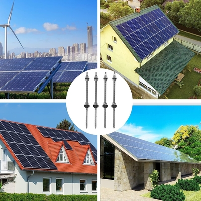 Anodized Solar Panel Roof Mounting L Feet in Various Sizes for Different Roof Systems