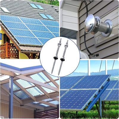 Anodized Solar Panel Roof Mounting L Feet in Various Sizes for Different Roof Systems