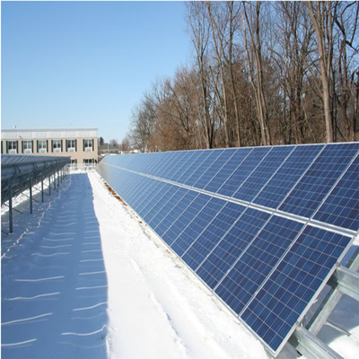 Galvanized Steel Solar Panel Mounting Brackets Ideal Choice for Ground-mounted Panels