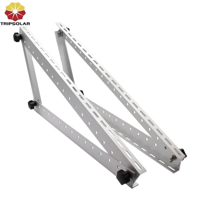 Aluminum Adjustable Triangle Racks for Flat Roof Solar Panel Energy Bracket Mounting