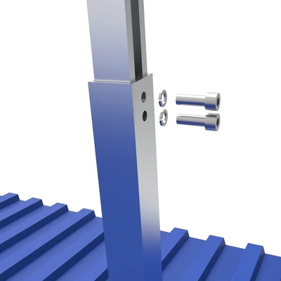 25YRS Service Life Anodized Solar System Brackets for Adjustable Front and Rear Legs