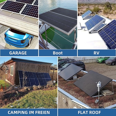 25 Year Service Life Solar Panel Mounting Bracket Adjustable Anodized Aluminum Flat Roof