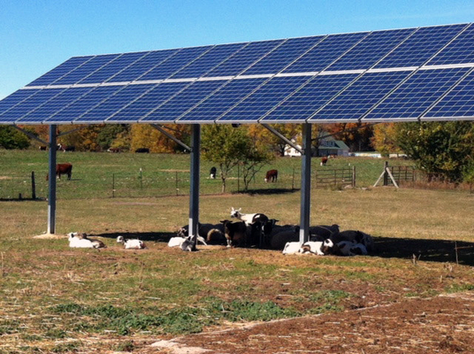 PV Panel Mounting C-steel Solar Panel Bracket for Ground Solar Installation