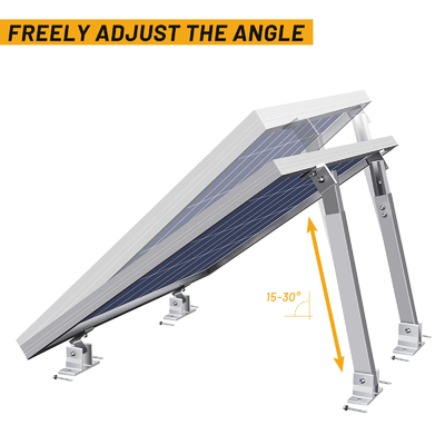 ISO9001/CE Certified Aluminium Frame PV Panel Stand Racking Structure for Long-Term
