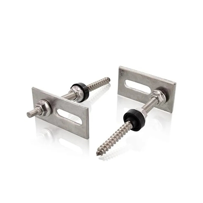 ISO9001/CE Certified Solar Roof Mounting System with Natural Silver Hanger Bolts