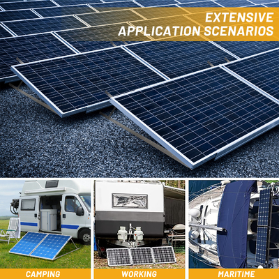 Flat Roof Wall Folding Energy Construction Bracket Adjustable Triangle Solar Panel Racks
