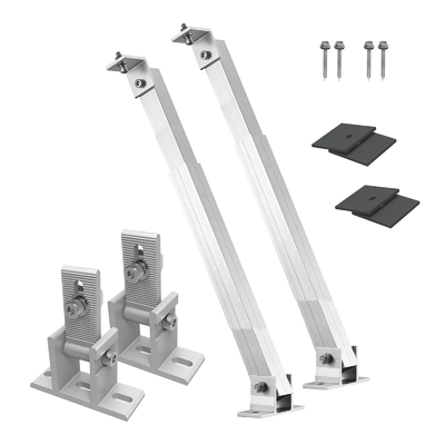 25YRS Service Life Adjustable Tilt Front Leg Rear Leg of Solar Panel Mounting System PV Bracket Mount
