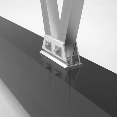 AL6005-T5 Solar Power Carport Steel Waterproof PV System Mounting Bracket for Solar Panel