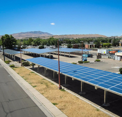 Full Assembled Solar Carport Steel Carport Shelter for House Solar Energy Bracket