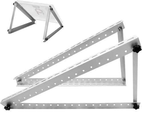 Long-lasting Adjustable Tilt Range Solar Brackets for Metal Roof 25 Years Life Span