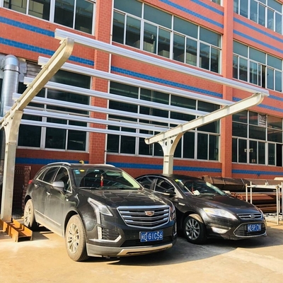 AL6005-T5 Solar Power Carport for Channel Solar Panels Car Parking System Charging