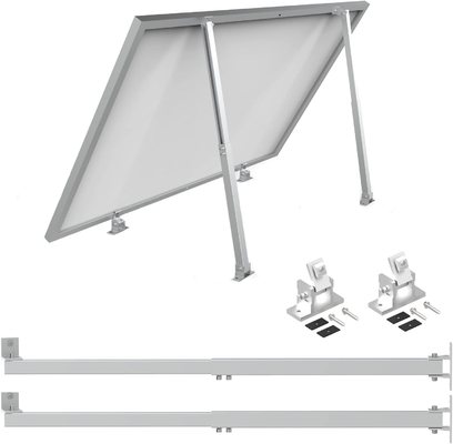 Custom Length Anodized Solar Panel Bracket for Flat Roof and Wall Mounting Solution