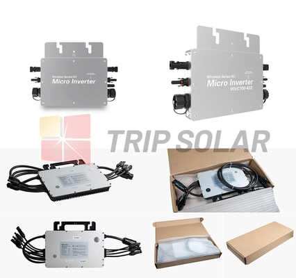 Balcony Micro Inverter System with WIFI/RS485 Communication and 99.9% MPPT Efficiency