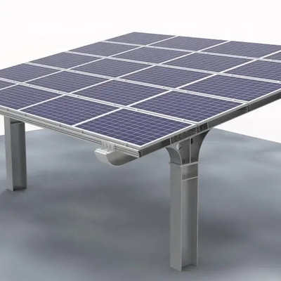 Solar Mounting Structure Steel Brackets for Quick Installation in Open Field Mounting