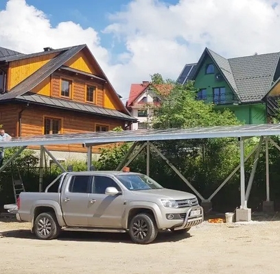 Solar Mounting Structure Steel Brackets for Quick Installation in Open Field Mounting