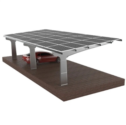 Renovation-Friendly Steel Single Column Bracket for Commercial Solar Carport Mounting