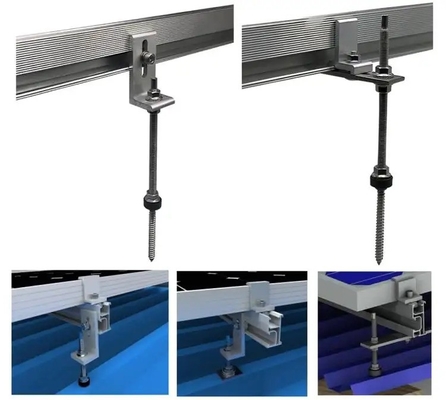 Various Sizes Anodized SUS304 Hanger Bolts For Solar Mounting Solar Roof Mounting