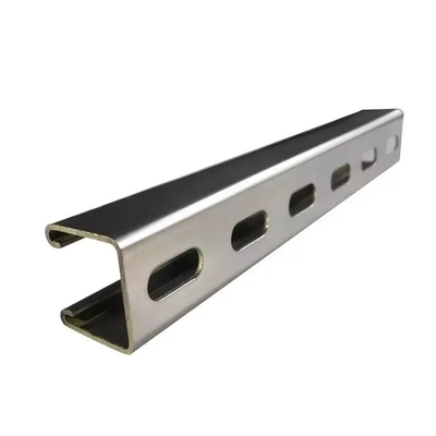 Natural Silver Solar Panel Mounting Rail for Frame or Frameless Modules Directly Sold