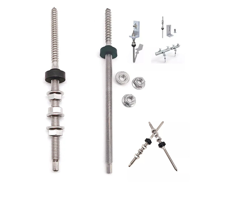 Stainless Steel Photovoltaic Solar Balcony Hooks for and Solar Panel Mounting on Roofs