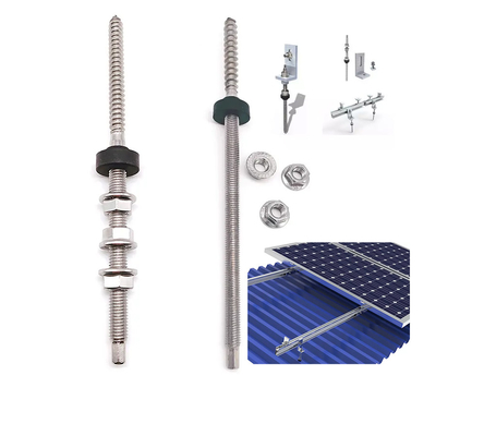 Stainless Steel Photovoltaic Solar Balcony Hooks for and Solar Panel Mounting on Roofs