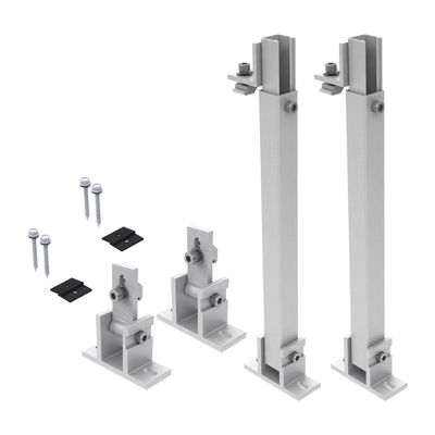 Adjustable Ground Mount Solar Racking System for Snow Load 1.5KN/m2 Solar Roof Panels