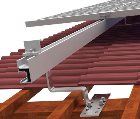 Adjustable Ceramic Slate Tile Hook Bracket Solar Panel Mounting System for PV Structure