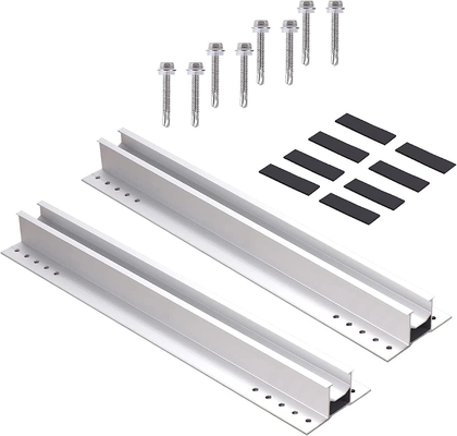 Strong and Hassle-Free PV Solar Panel Installation with Anodized Aluminum Rail Kits