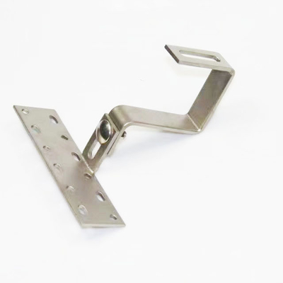 ISO9001/CE Certified Solar Tile Roof Hook for Easy Installation Natural Silver Finish