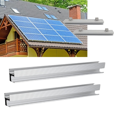 Strong and Hassle-Free PV Solar Panel Installation with Anodized Aluminum Rail Kits