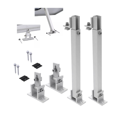 60M/s Wind Load Adjustable Aluminum Solar Panel Mounting Bracket for Small Panel Setup
