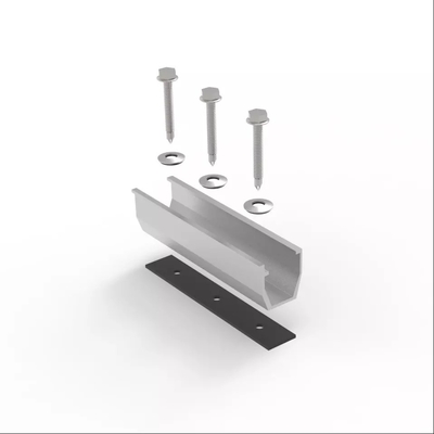Ground Solar Mounting Bracket with Aluminum Alloy/Stainless Steel and High Snow Load