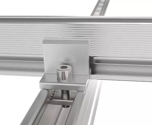 Ground Solar Mounting Bracket with Aluminum Alloy/Stainless Steel and High Snow Load