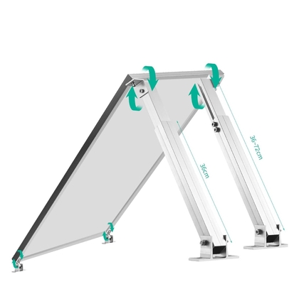 25YRS Service Life Aluminium Solar Panel Bracket Adjustable for Maximum Performance