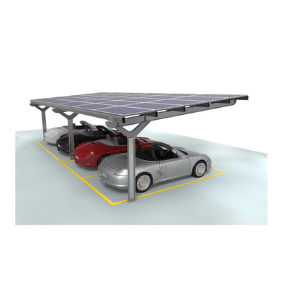 Industrial Park Solar Panel Carport Structure Customized for Customer Requirements