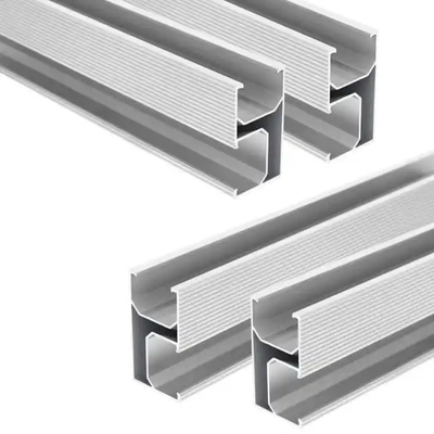 Short Rail Solar Panel Mounting Rail for Snow Load 1.4KN/m2 and Applicable Module