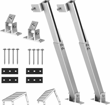 Aluminium Andized Solar Panel Mounting Bracket for Quick Installation on Flat Tile Roof
