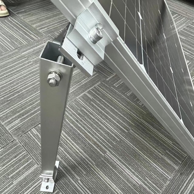 Adjustable Tilt Front Leg Rear Leg Aluminum Bracket for PV Solar Panel Installation