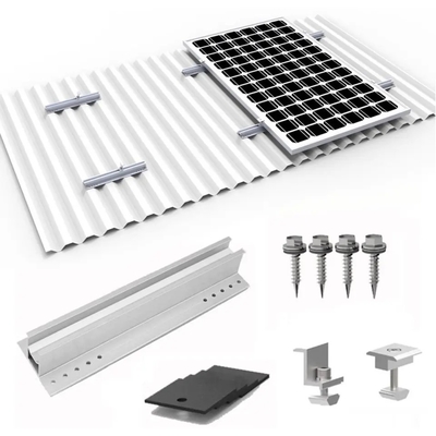 ISO9001/CE/AS/NZS 1170/TUV Certified Rail Solar Panel Mounting System and Cost Efficiency