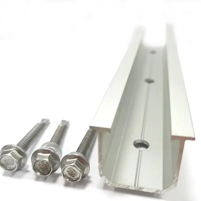 60m/s Wind Load Solar Panel Rail Splice for Easy Installation on Roof Mounting System